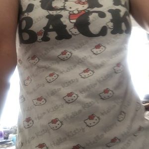 Hello kitty t-shirt - used .